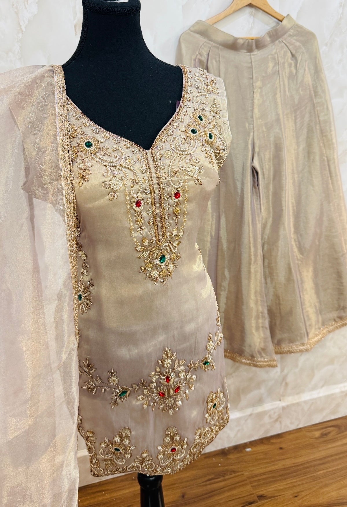 Designer sharara set SF646