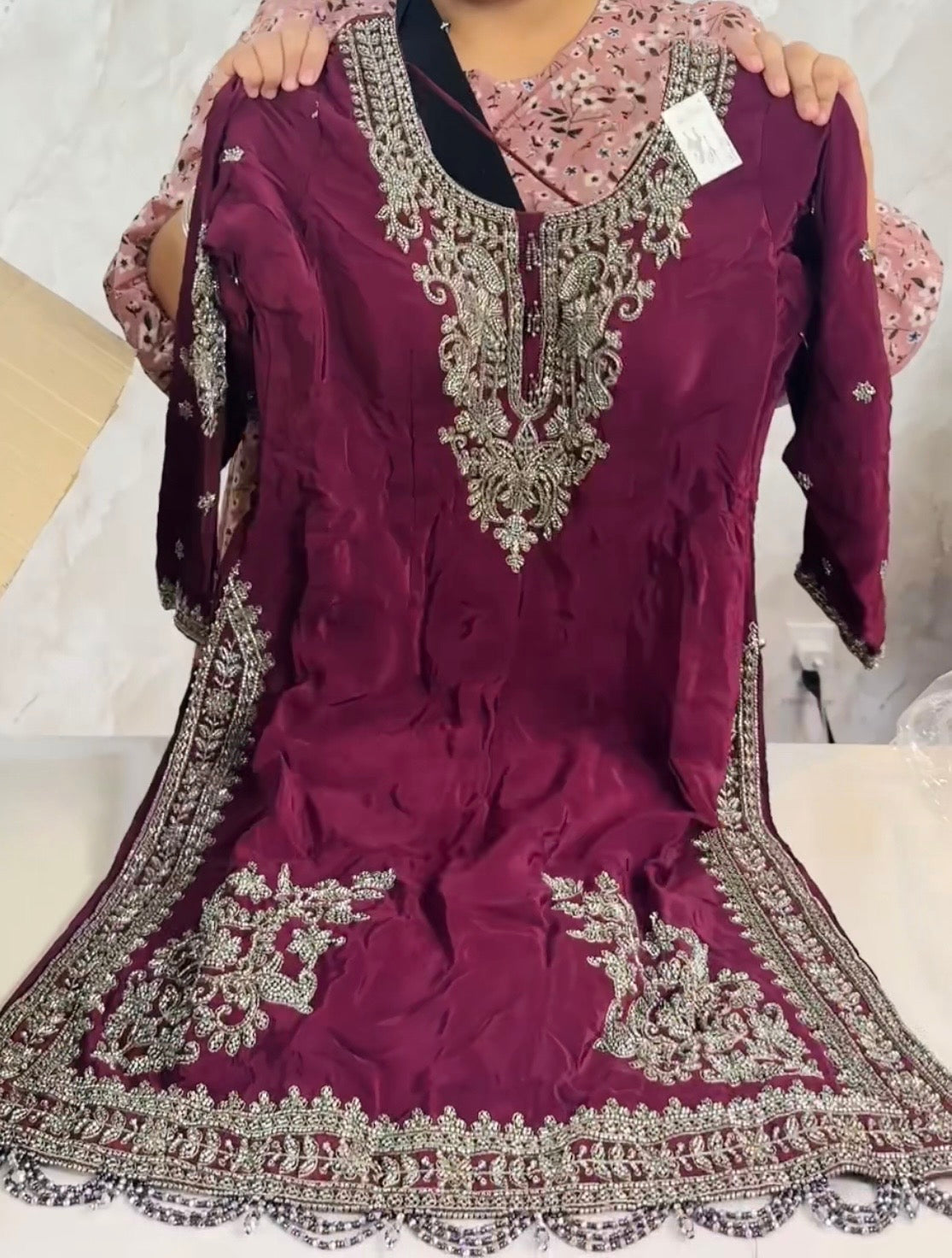 Party wear sharara suit