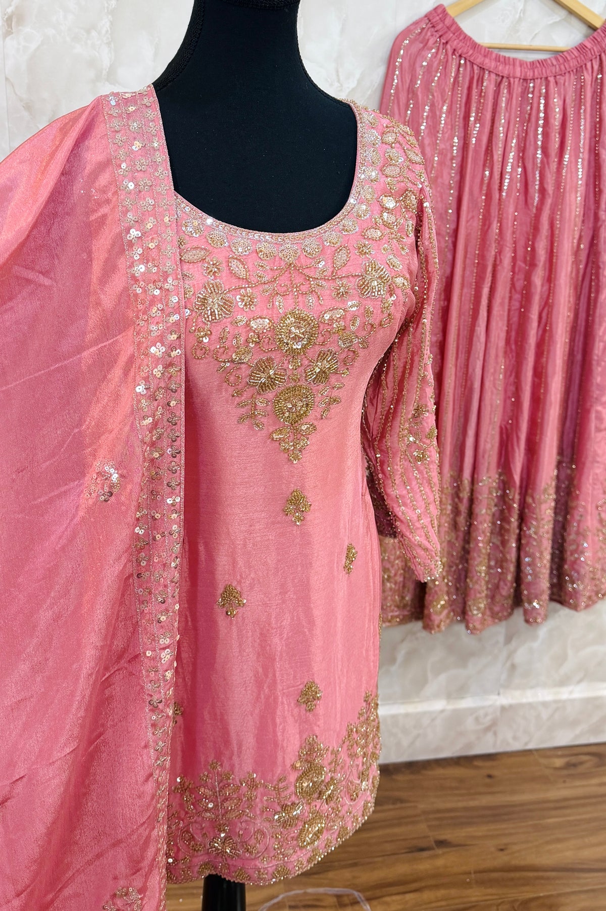 Beautiful sharara suit SF597