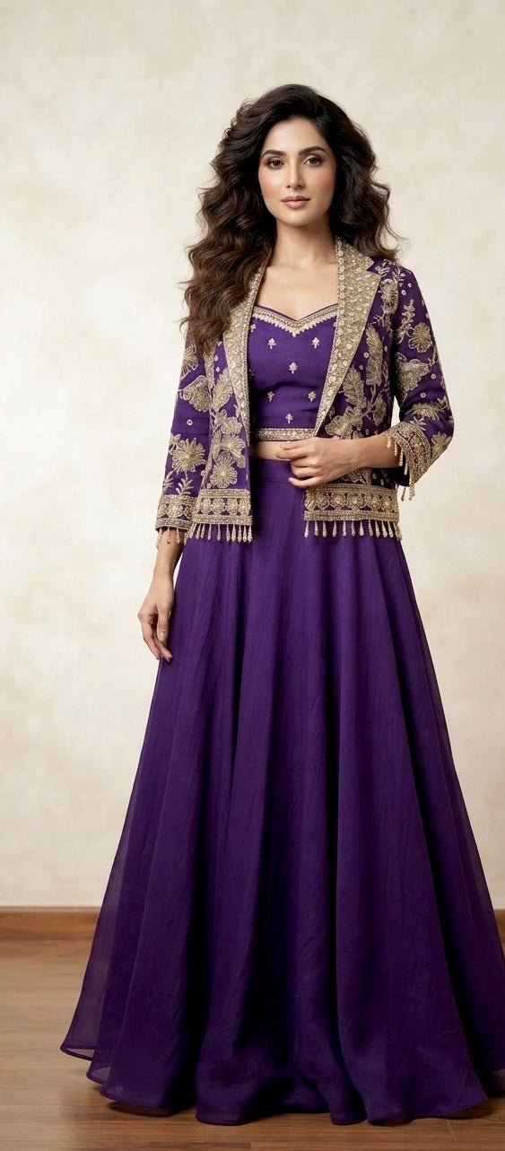 Designer lehnga SF458