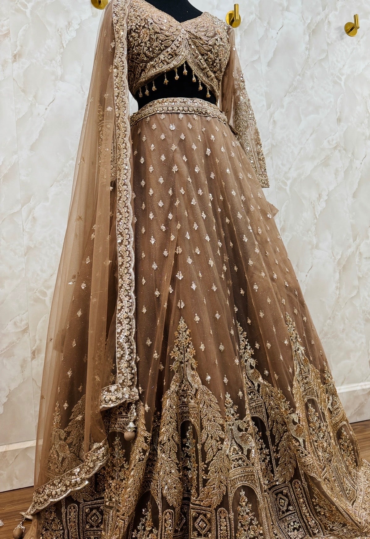 Heavy handwork lehnga