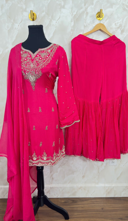 Pure chinnon grara suit