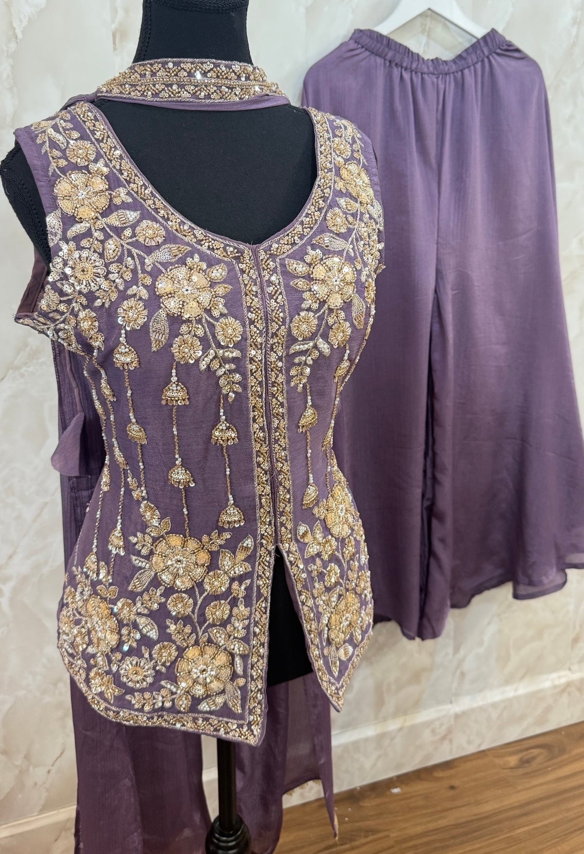 Designer sharara set SF656