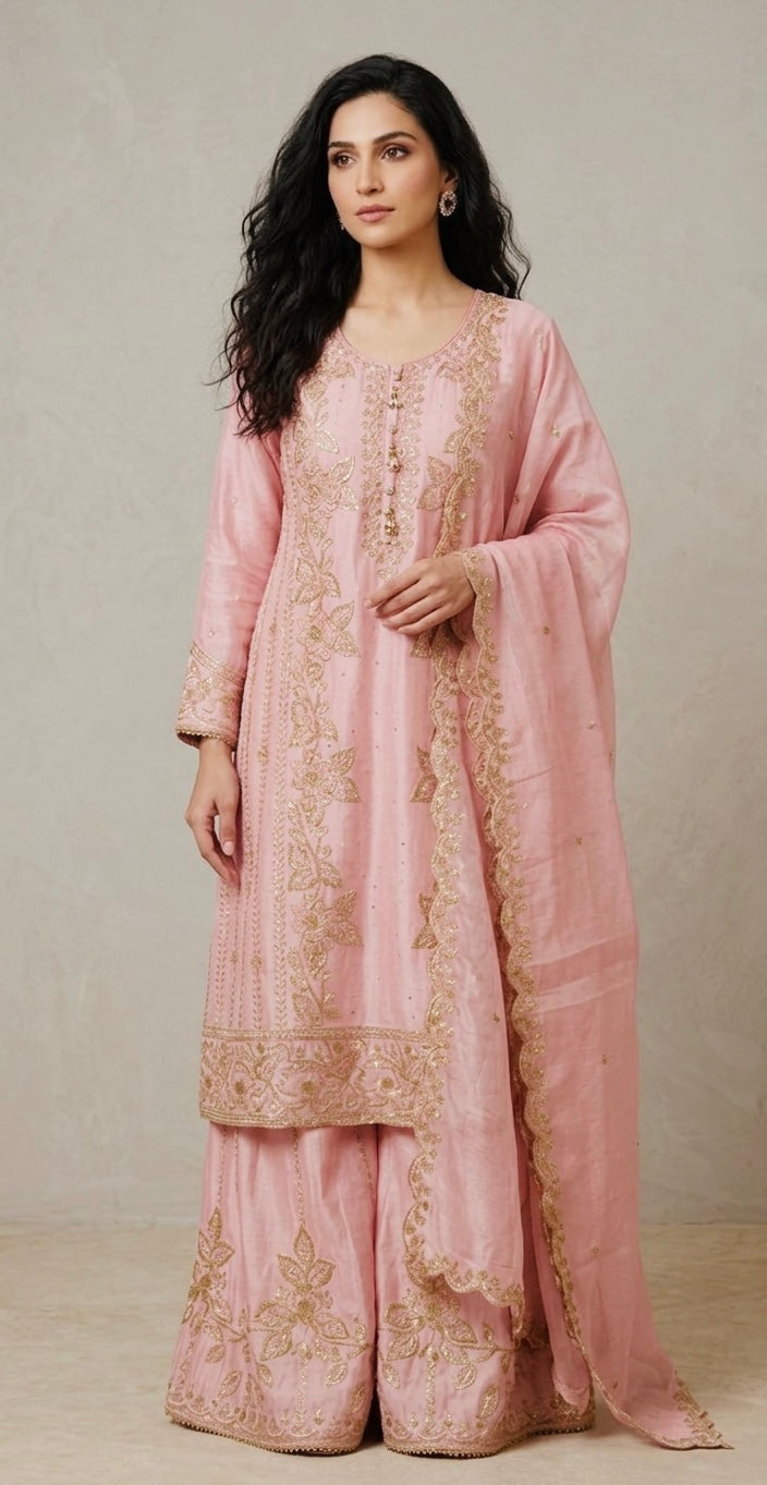 Pakistani A line suit #411