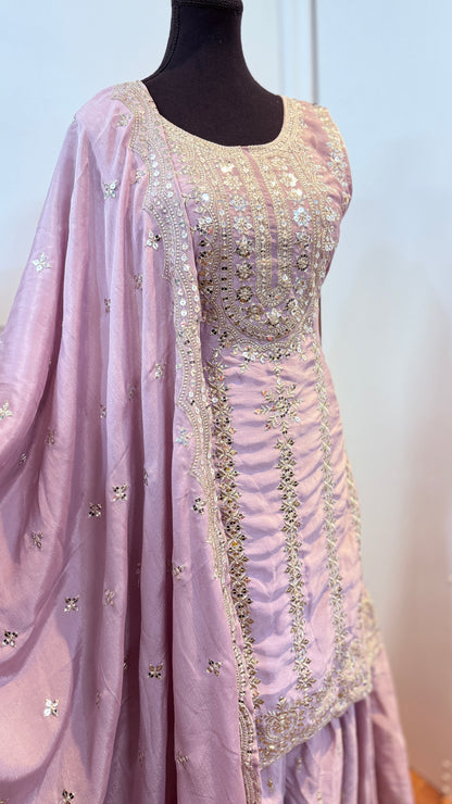 Partywear garara suit