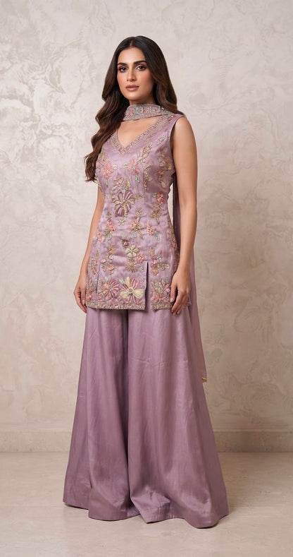 Designer sharara set SF642