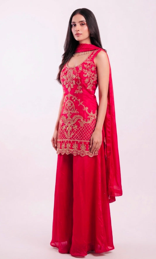 Party wear sharara suit SF421