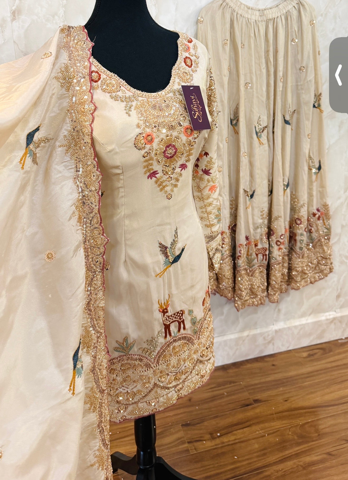 Beautiful sharara suit SF606