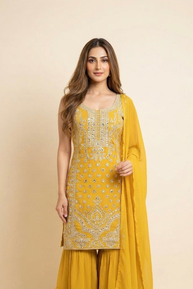 Party wear garara suit SF456