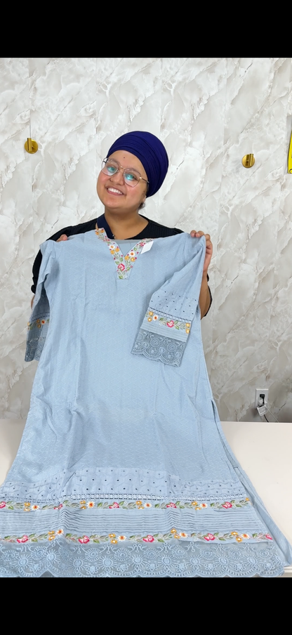 Pure cotton casual suit SF424