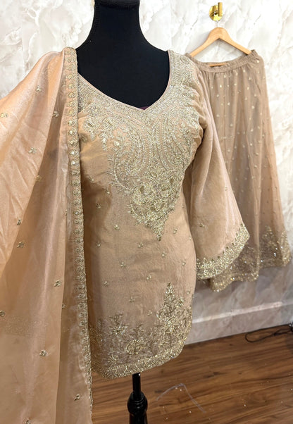 Beautiful sharara suit SF665