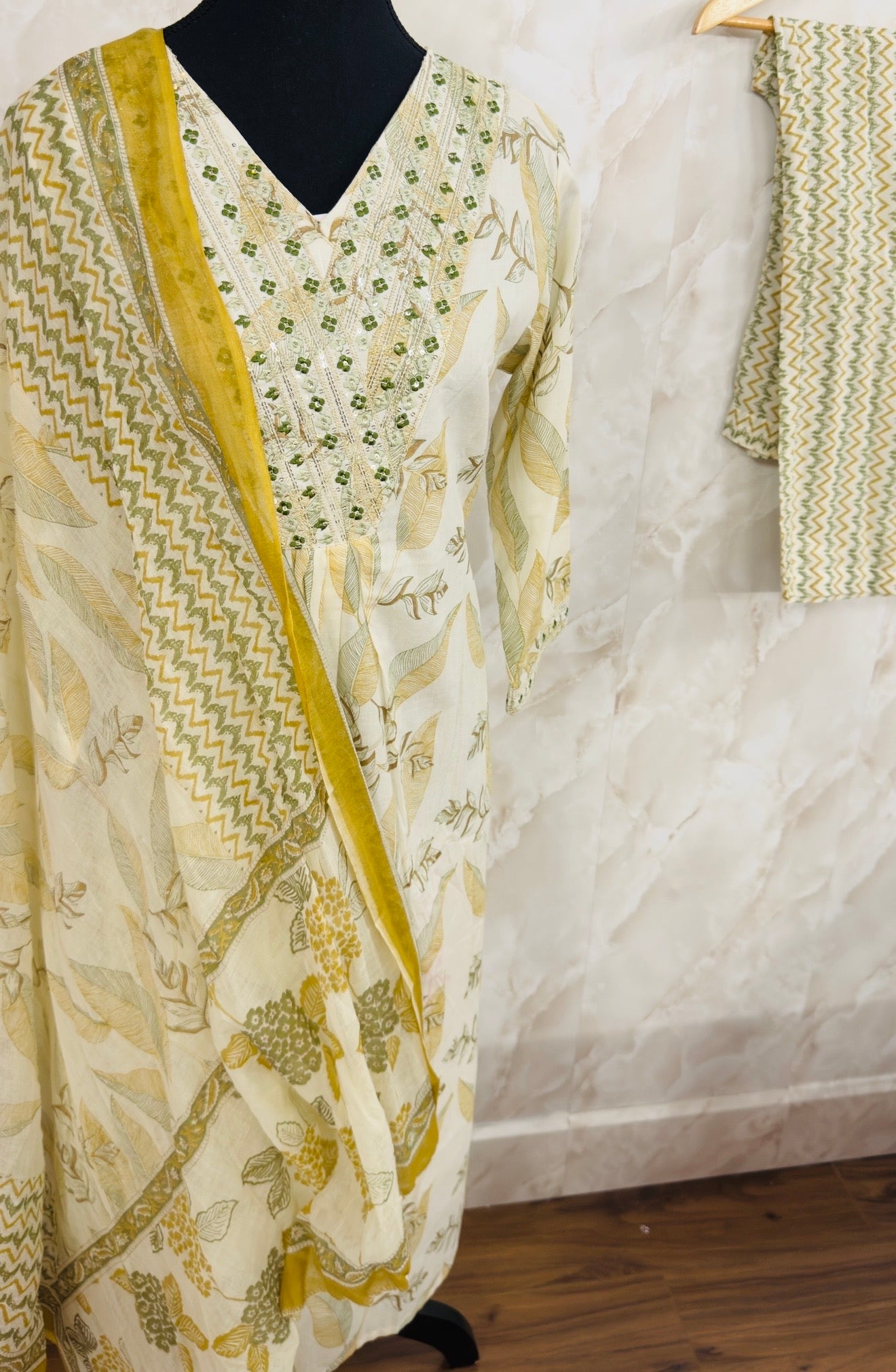 Pure cotton suit