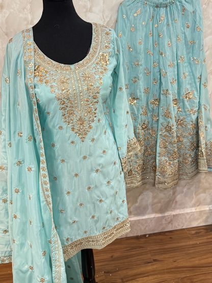 Party wear sharara suit SF630