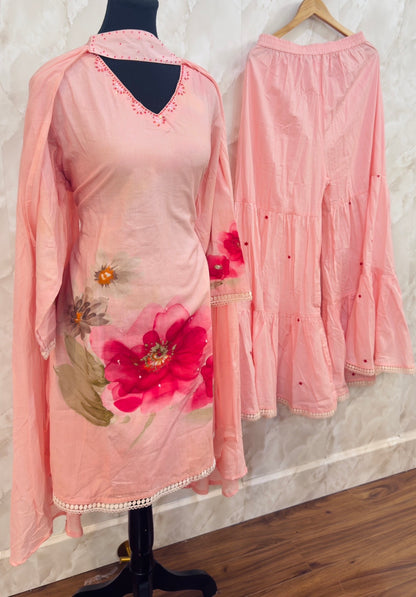 Pure cotton garara suit SF502
