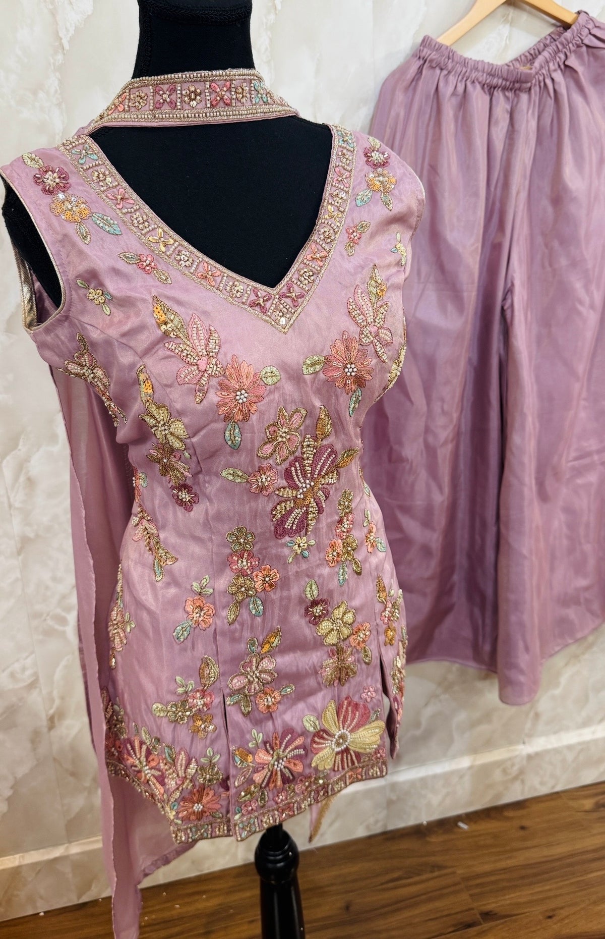 Designer sharara set SF642