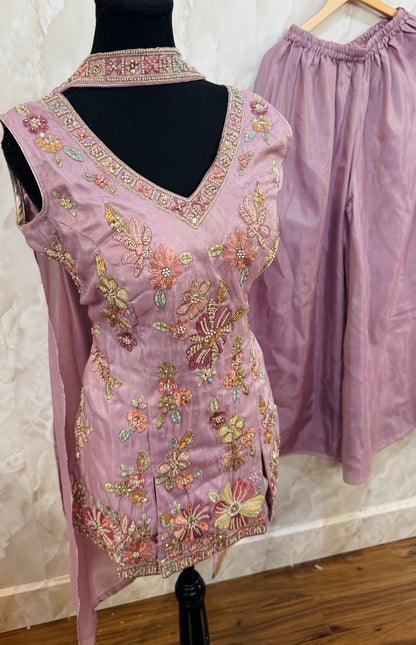 Designer sharara set SF642
