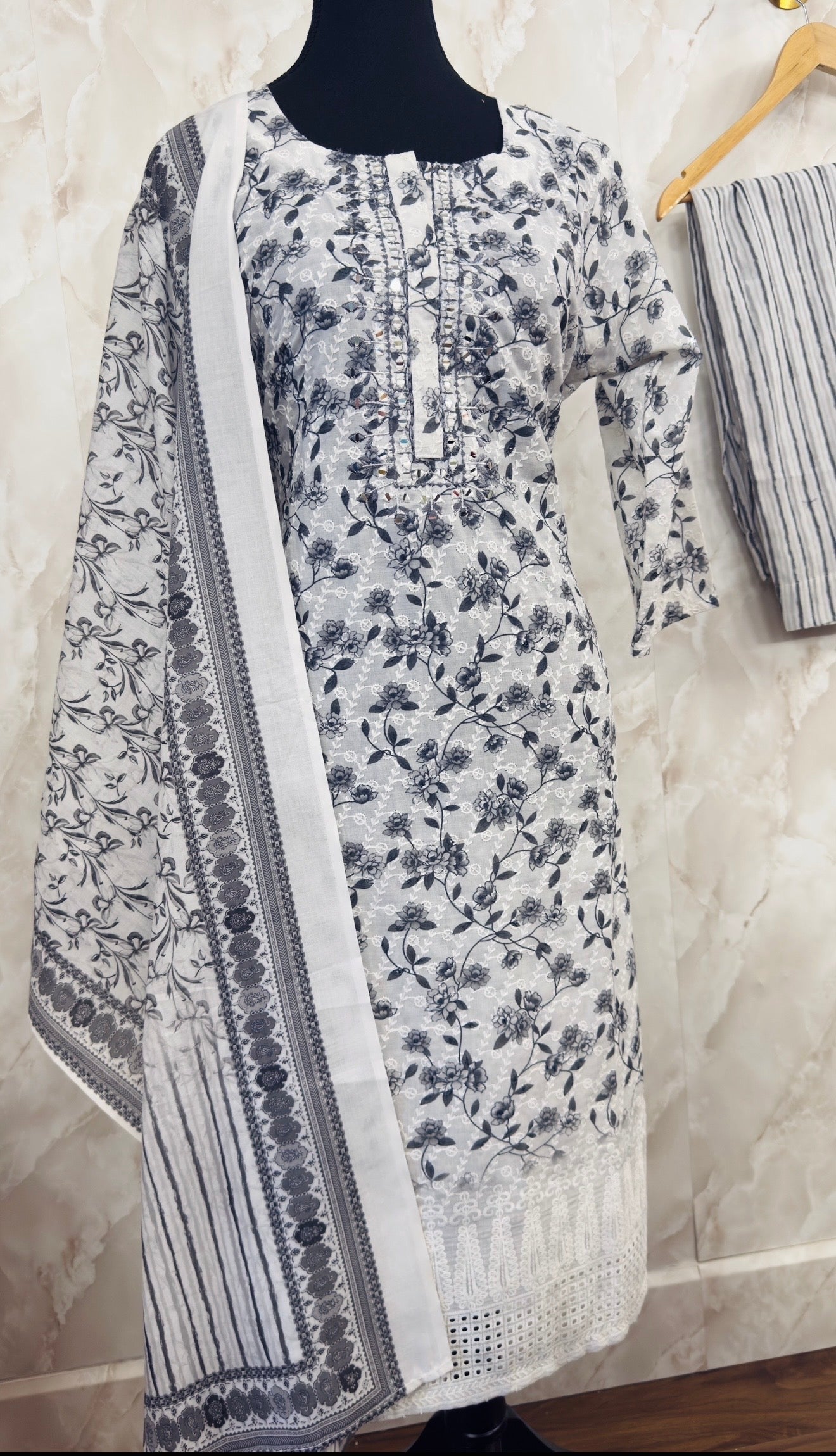 Pure cotton suit