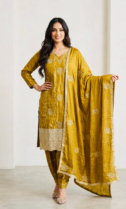 Shimmer salwar suit
