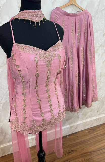 Designer sharara suit SF635