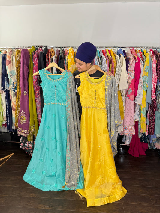 Party wear anarkali suit