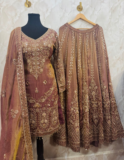 Party wear sharara suit SF500