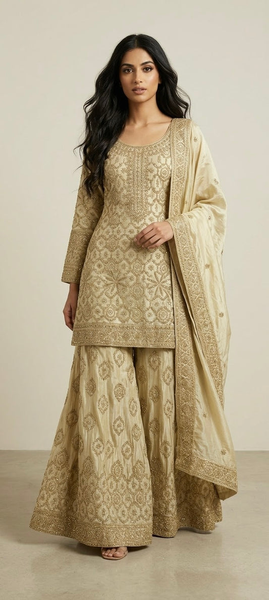 Party wear sharara suit SF689