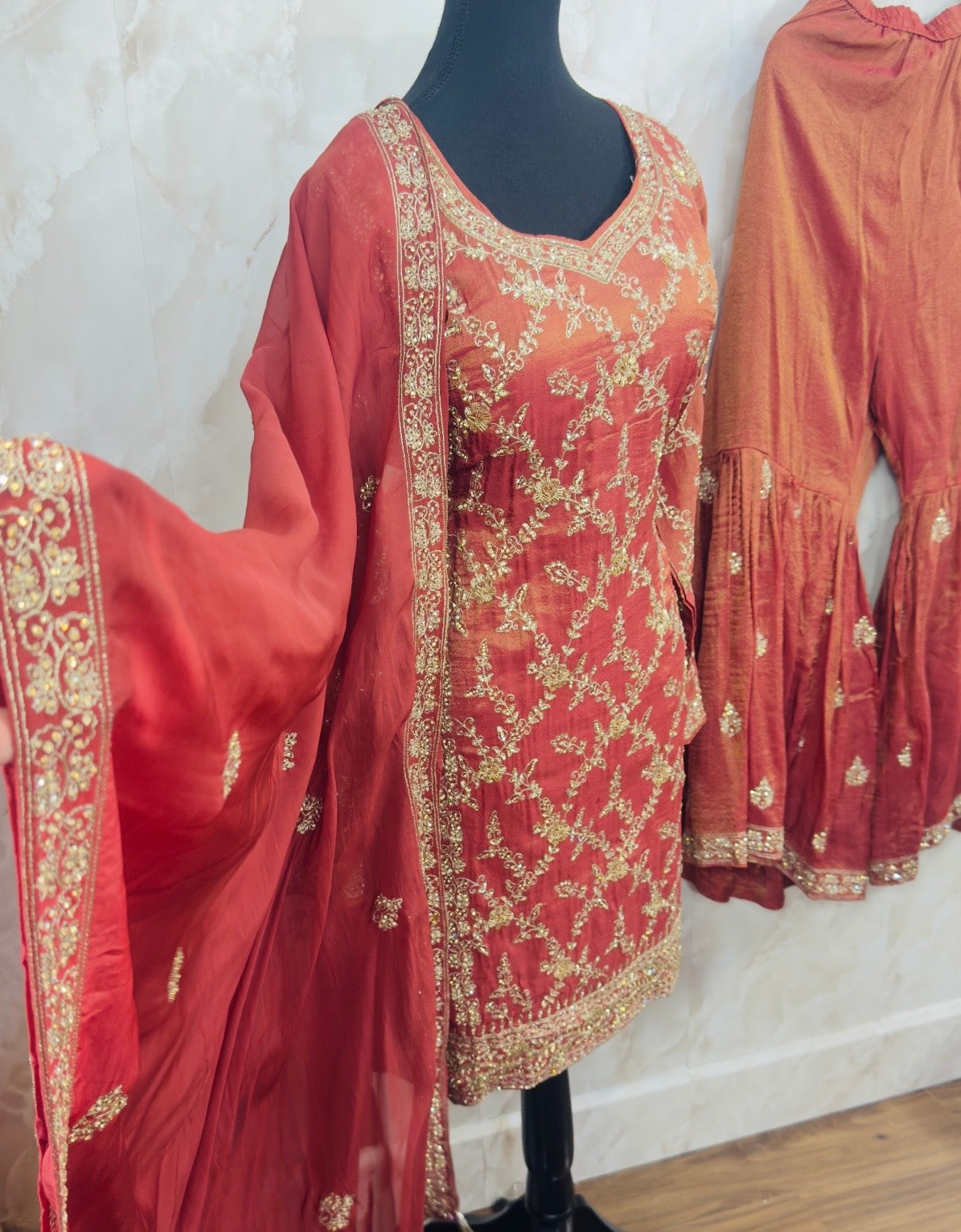 Party wear garara suit SF467