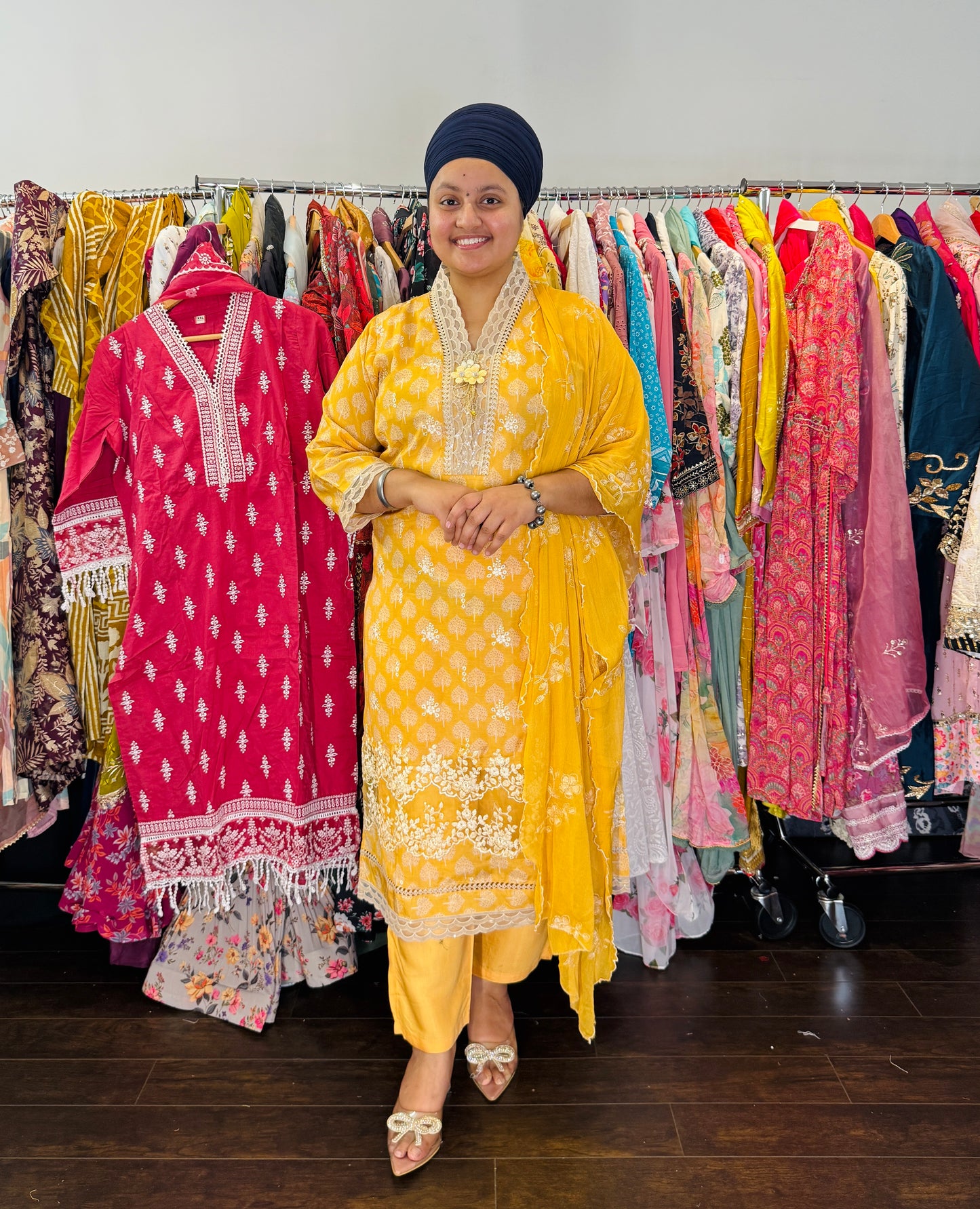 Muslin pant suit
