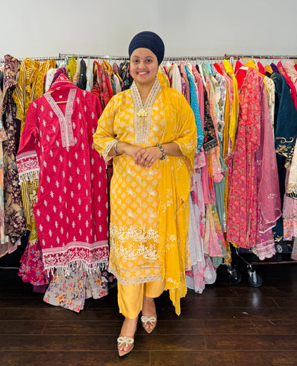 Muslin pant suit