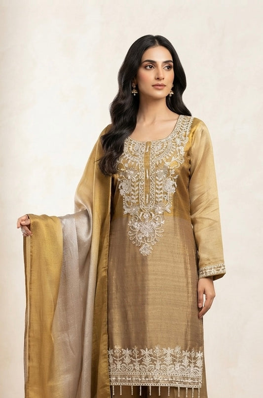 Shimmer plazzo suit SF430