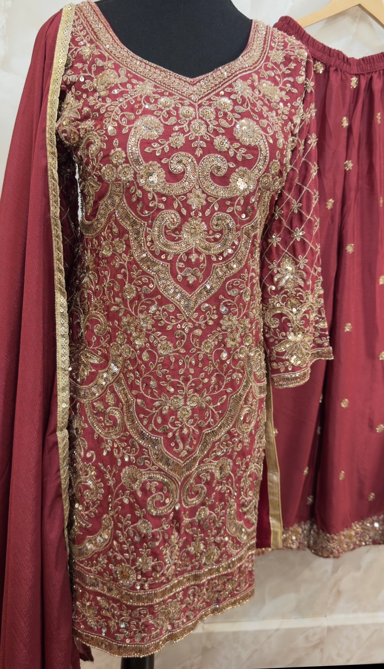 Party wear sharara suit
