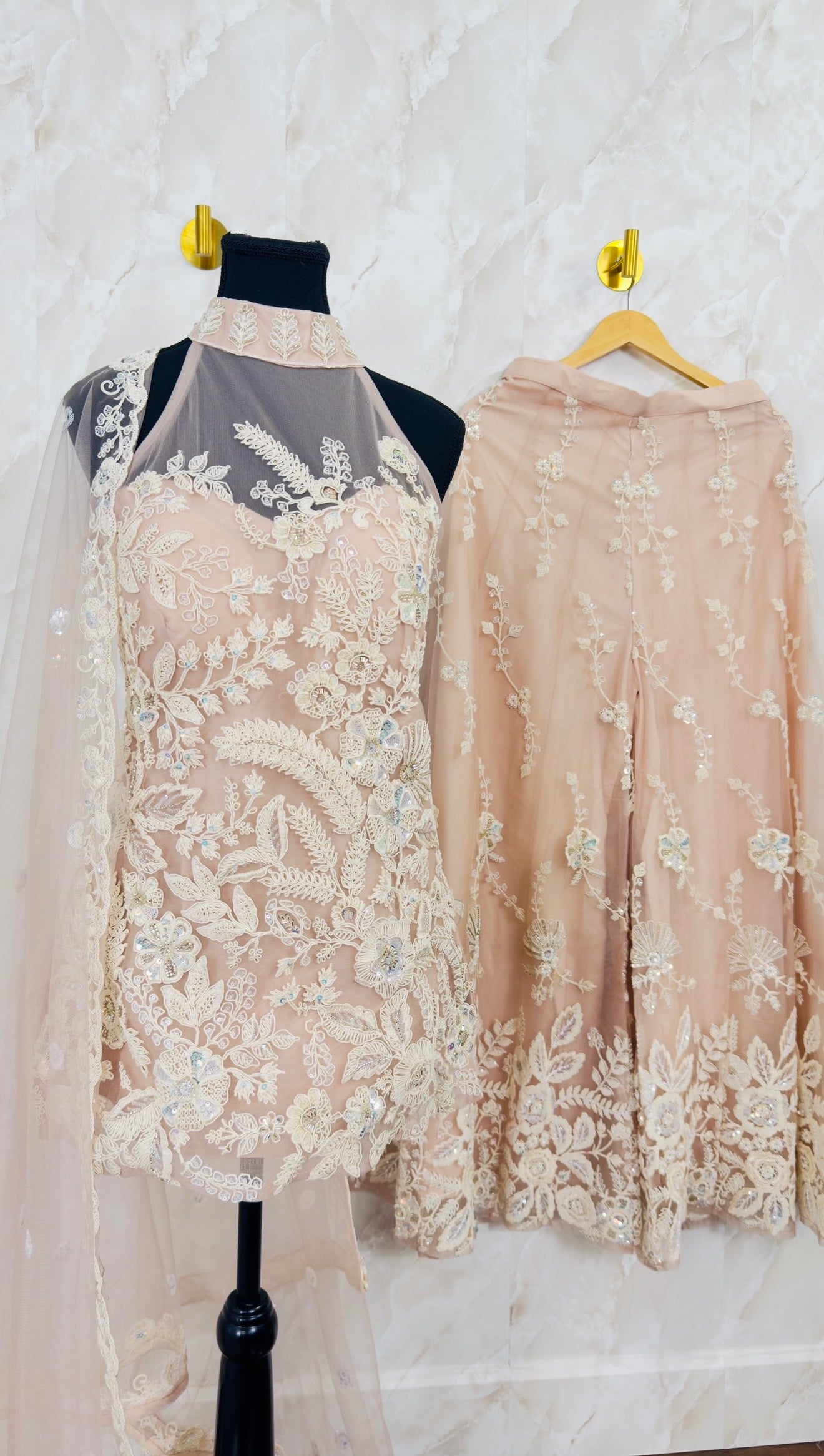 Designer sharara suit