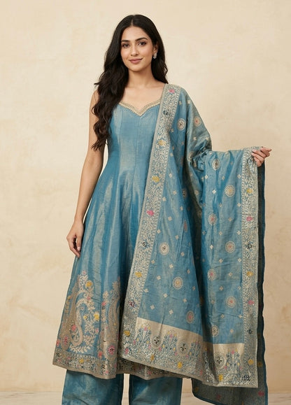 Banarasi style anarkali SF514