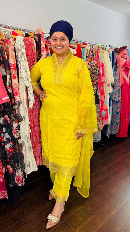 Pure cotton suit