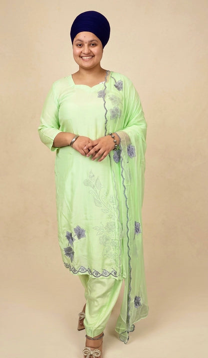 Pure muslin salwar suit