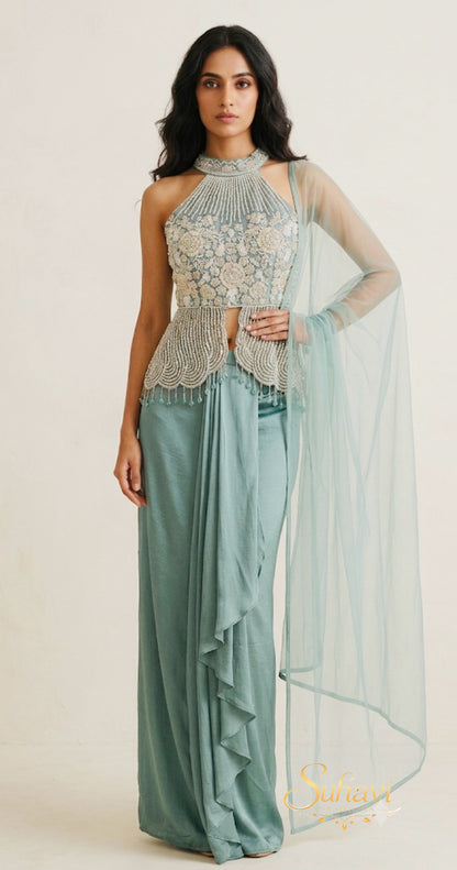 Designer indo western SF493