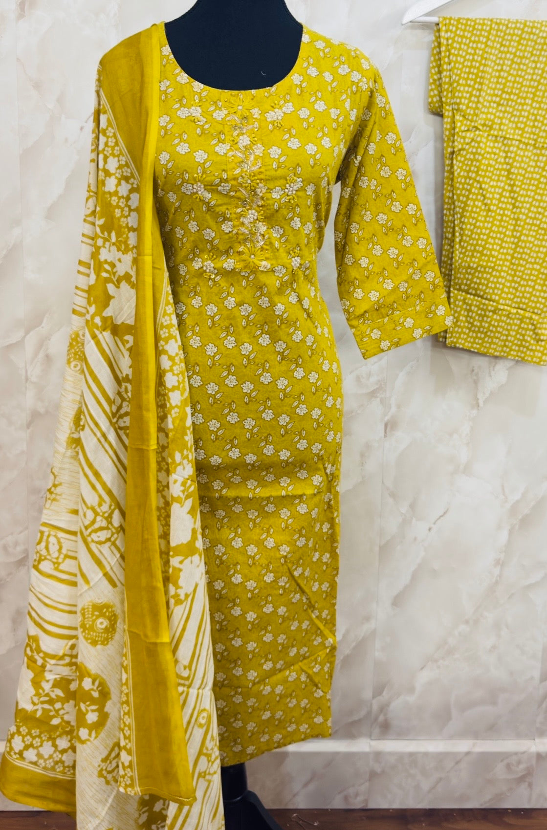 Pure cotton suit