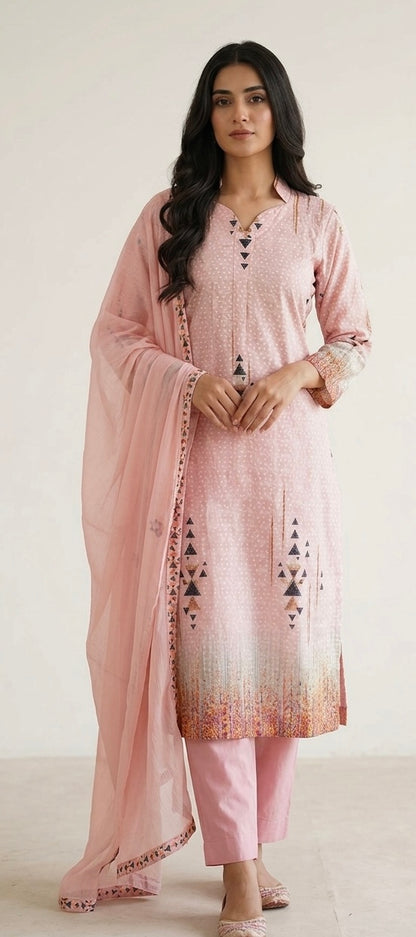 Pure cotton suit