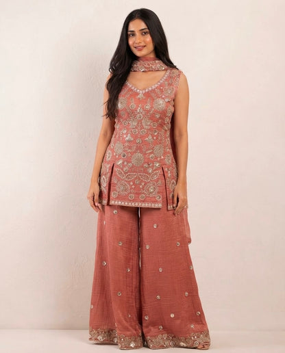Designer sharara set SF631