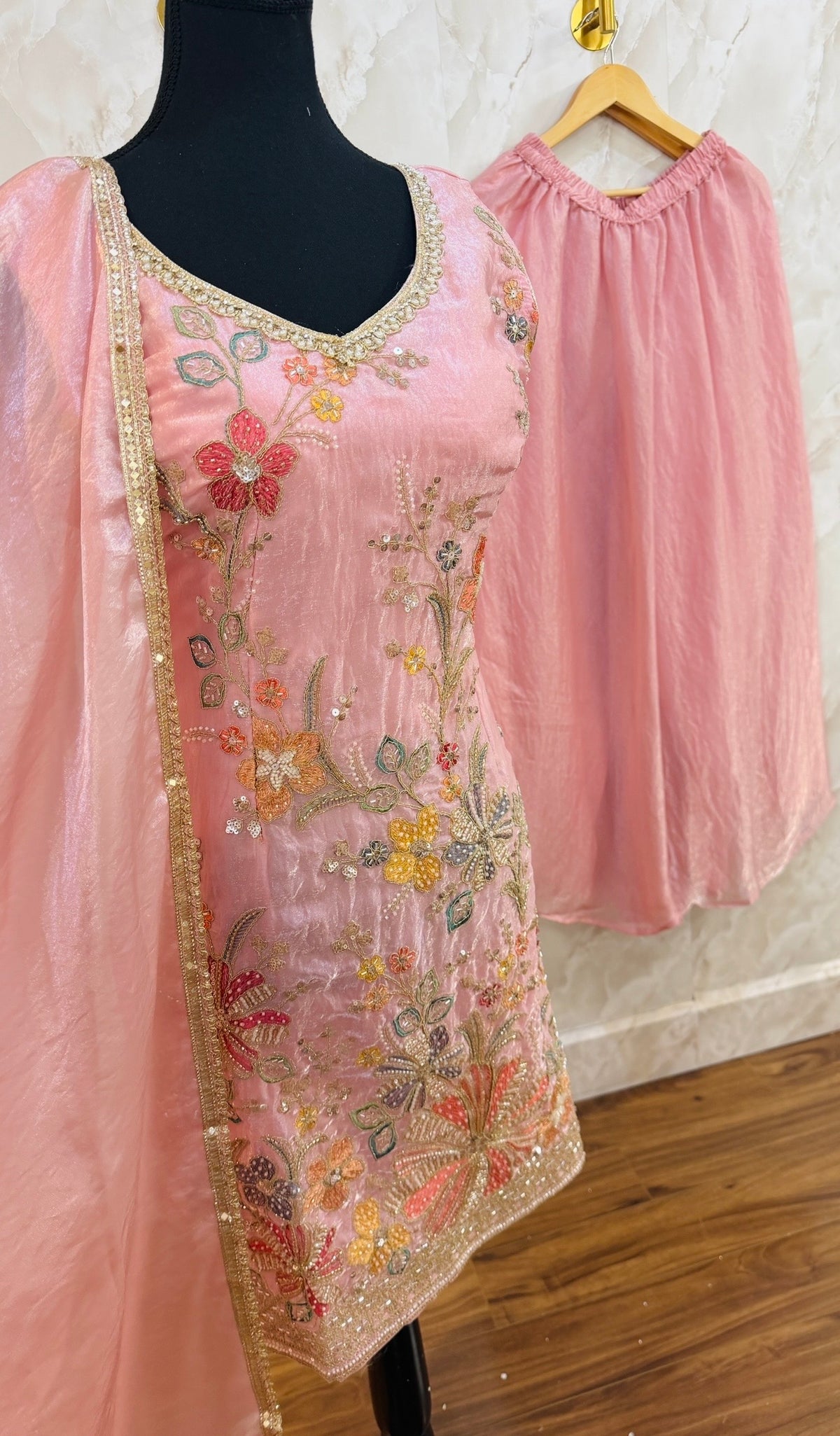 Party wear sharara suit
