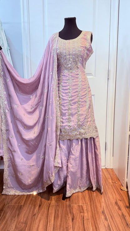 Partywear garara suit