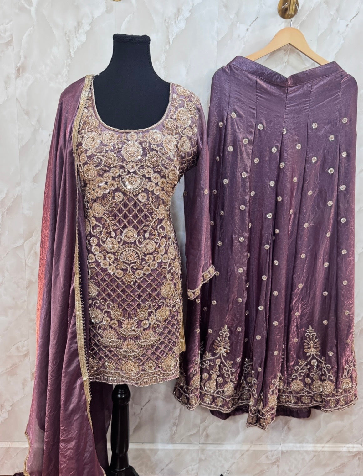 Party wear sharara suit