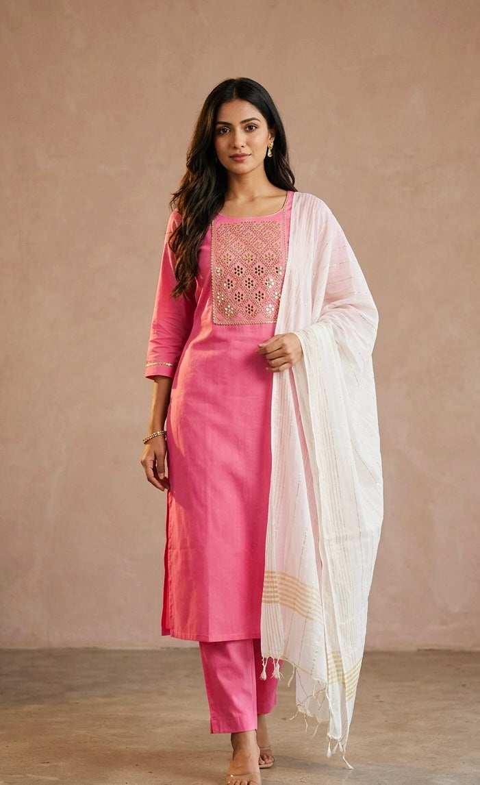 Casual pant suit