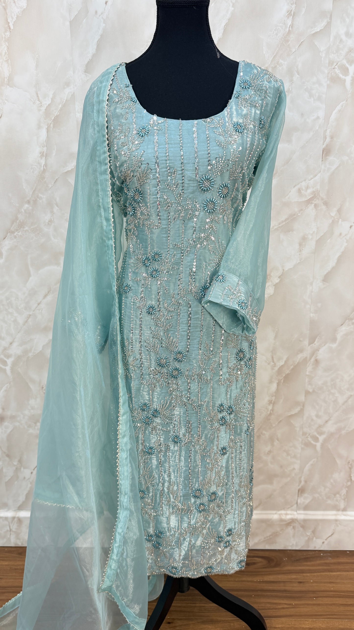 Full handwork suit with pants