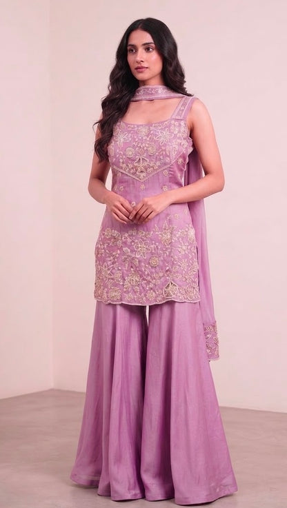 Designer sharara suit SF657