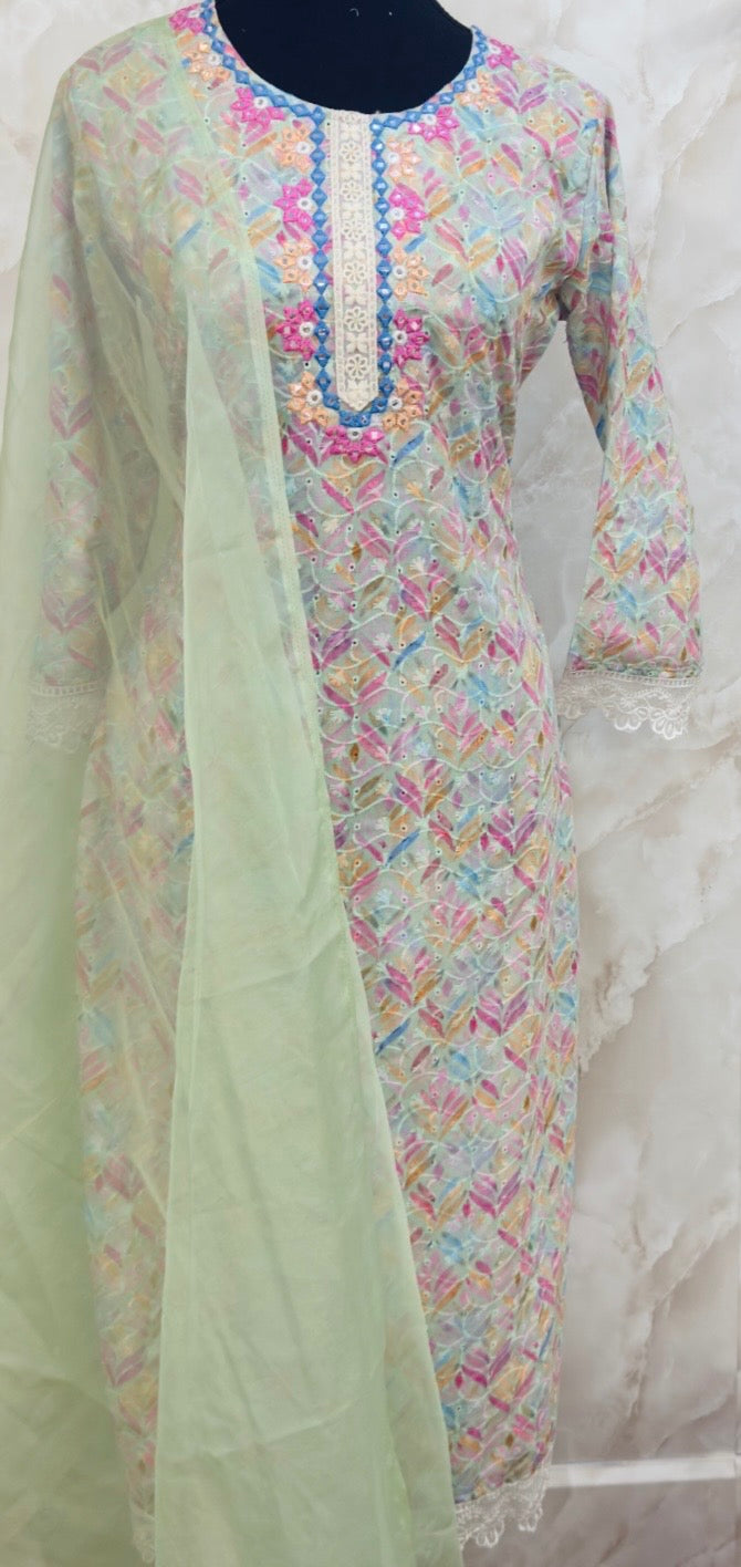 Pure cotton pant suit