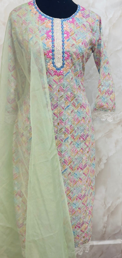 Pure cotton pant suit