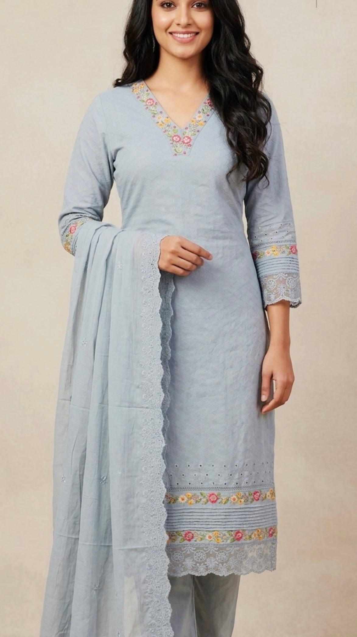 Pure cotton casual suit SF424