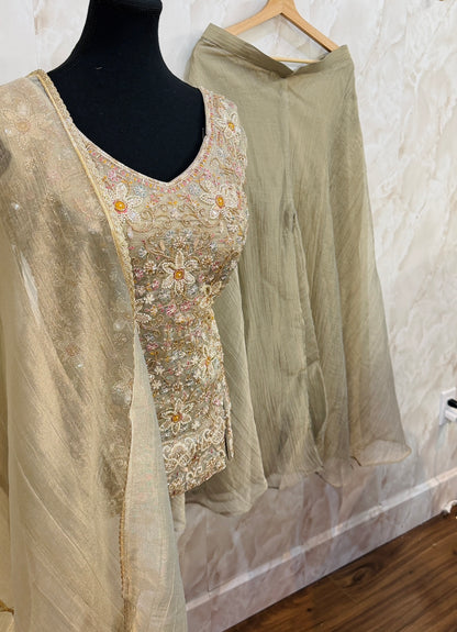 Designer sharara set SF509