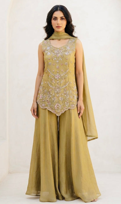 Designer sharara set SF654